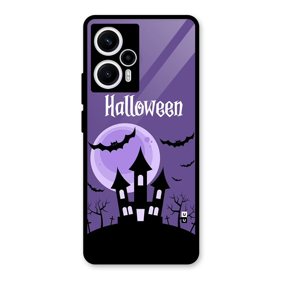 Fun Halloween Glass Back Case for Poco F5