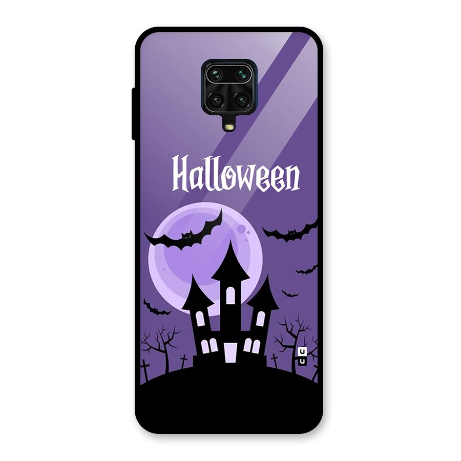 Fun Halloween Glass Back Case for Poco M2 Pro