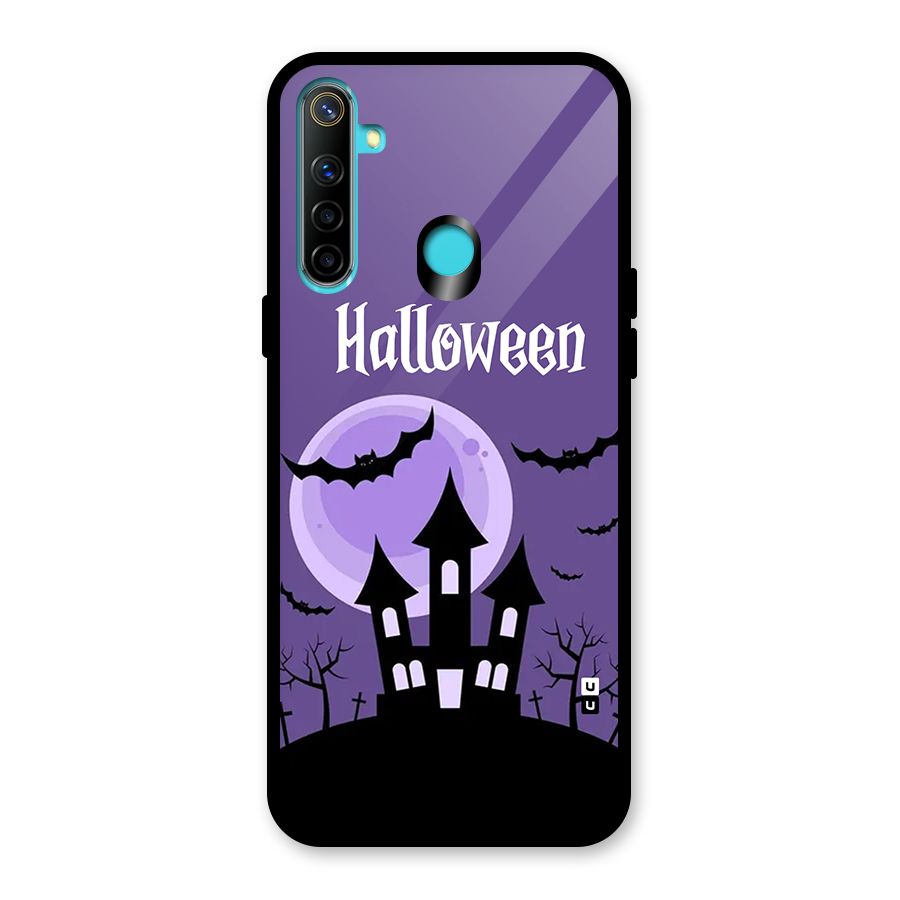 Fun Halloween Glass Back Case for Realme 5i