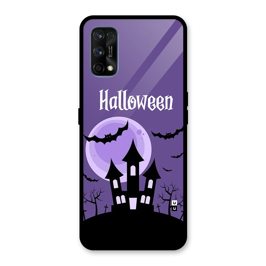 Fun Halloween Glass Back Case for Realme 7 Pro