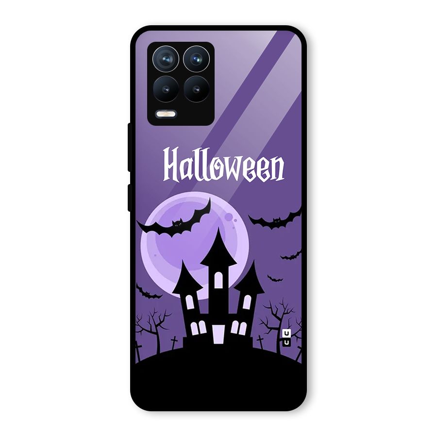 Fun Halloween Glass Back Case for Realme 8 Pro
