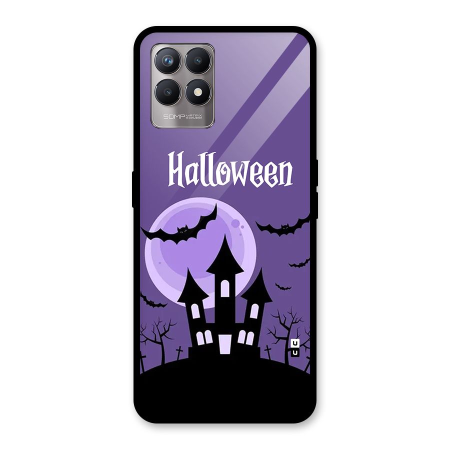 Fun Halloween Glass Back Case for Realme 8i