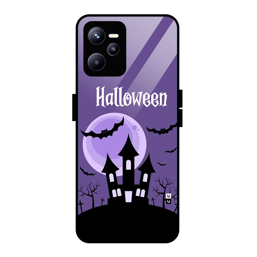 Fun Halloween Glass Back Case for Realme C35