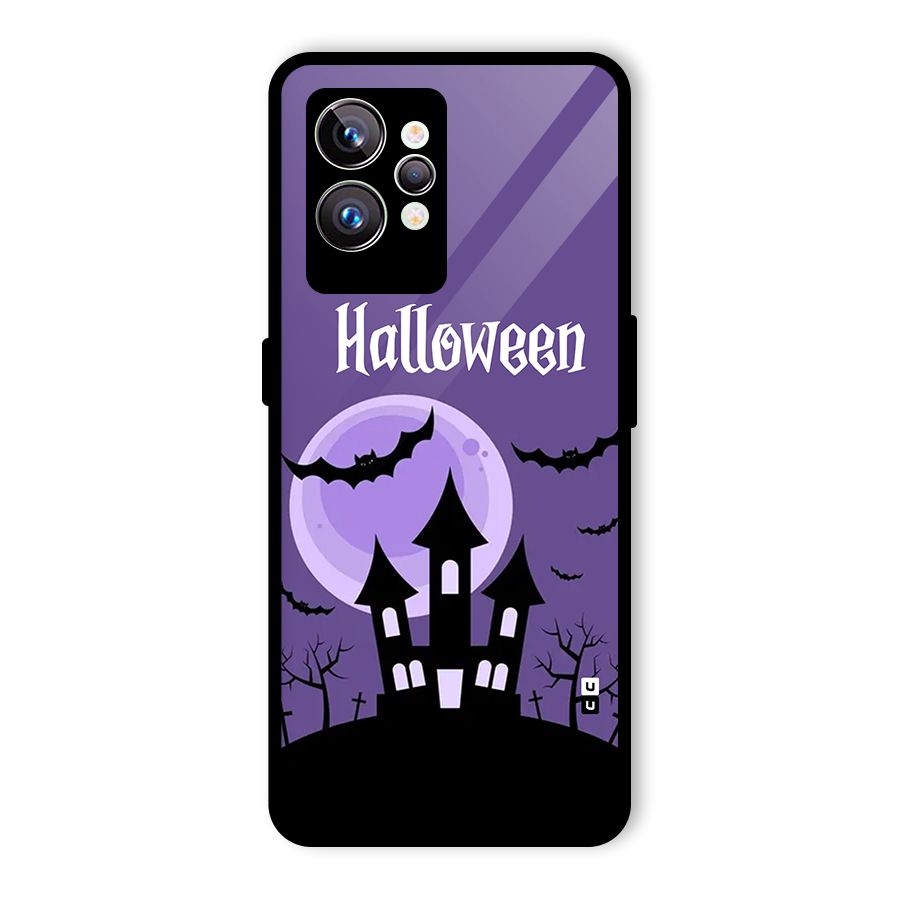 Fun Halloween Glass Back Case for Realme GT2 Pro