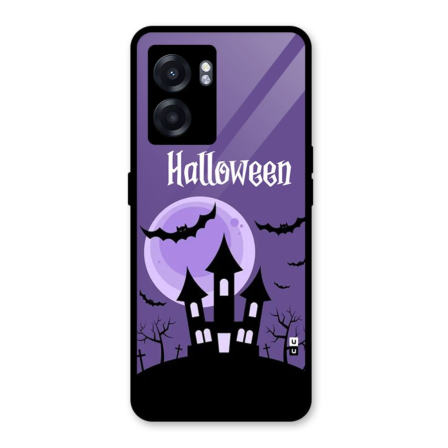 Fun Halloween Glass Back Case for Realme Narzo 50 5G
