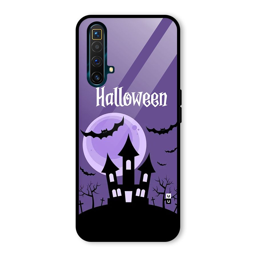Fun Halloween Glass Back Case for Realme X3 SuperZoom