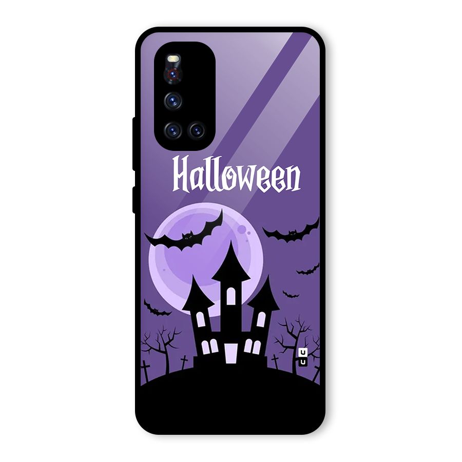 Fun Halloween Glass Back Case for Vivo V19