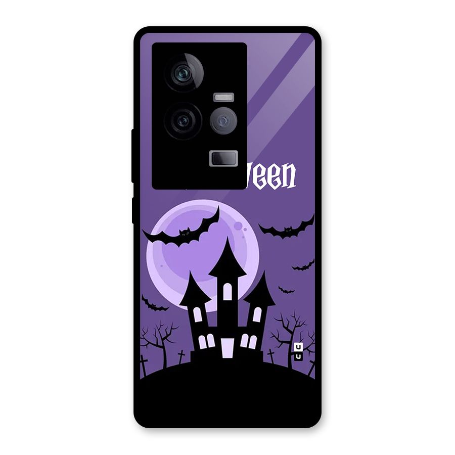 Fun Halloween Glass Back Case for Vivo iQOO 11 5G