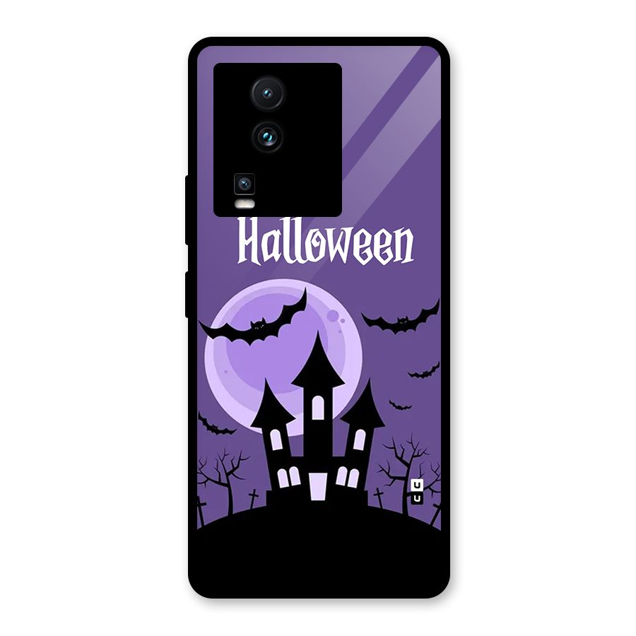 Fun Halloween Glass Back Case for Vivo iQOO Neo 7 Pro