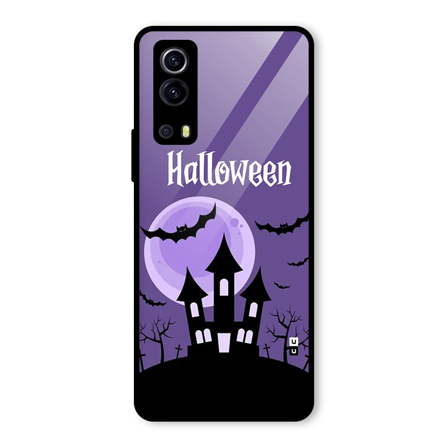 Fun Halloween Glass Back Case for Vivo iQOO Z3