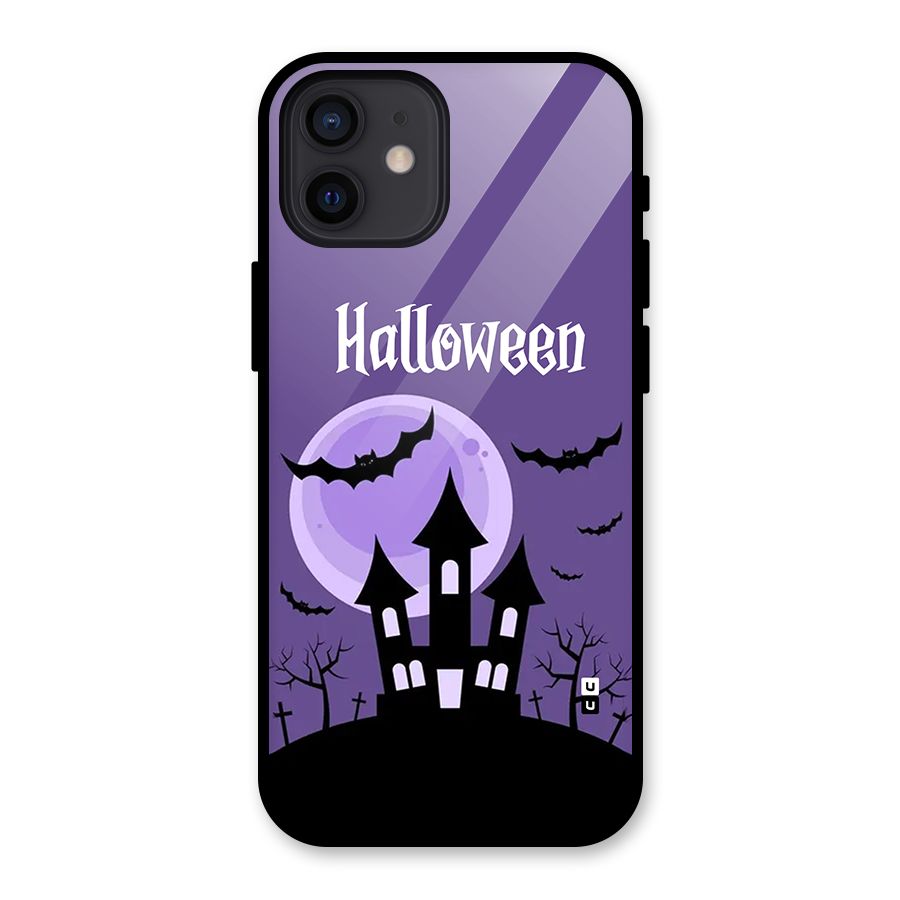 Fun Halloween Glass Back Case for iPhone 12