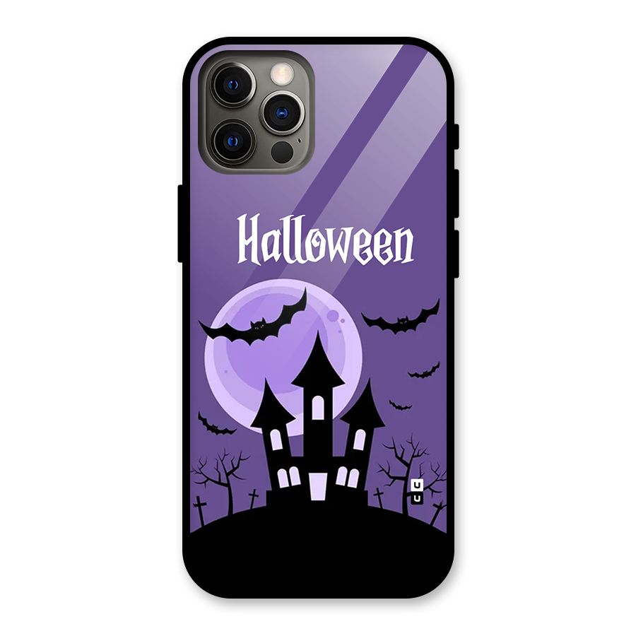 Fun Halloween Glass Back Case for iPhone 12 Pro