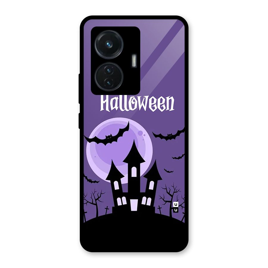 Fun Halloween Glass Back Case for iQOO Z6 44W