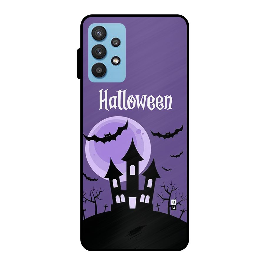 Fun Halloween Metal Back Case for Galaxy M32 5G