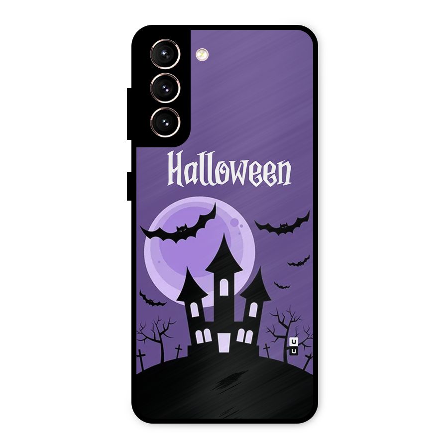 Fun Halloween Metal Back Case for Galaxy S21 5G