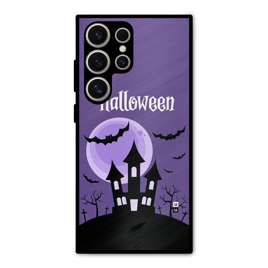 Fun Halloween Metal Back Case for Galaxy S24 Ultra