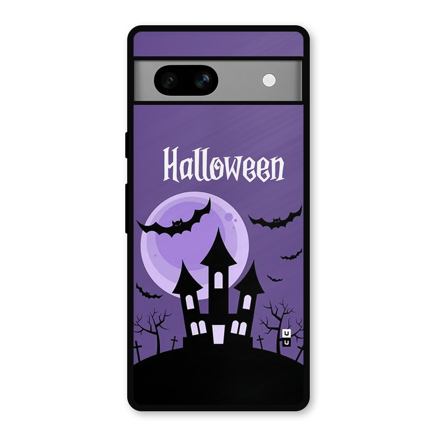 Fun Halloween Metal Back Case for Google Pixel 7a