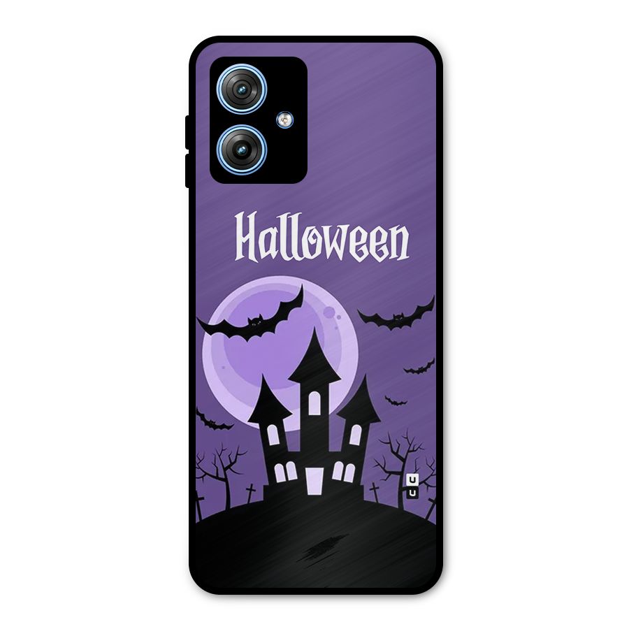 Fun Halloween Metal Back Case for Moto G54
