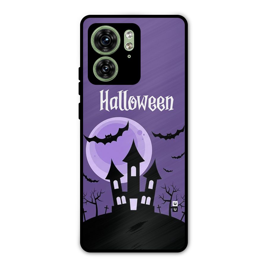 Fun Halloween Metal Back Case for Motorola Edge 40 5G