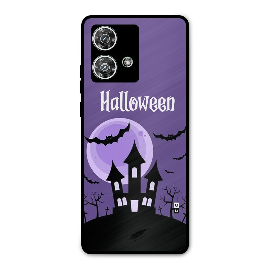 Fun Halloween Metal Back Case for Motorola Edge 40 Neo