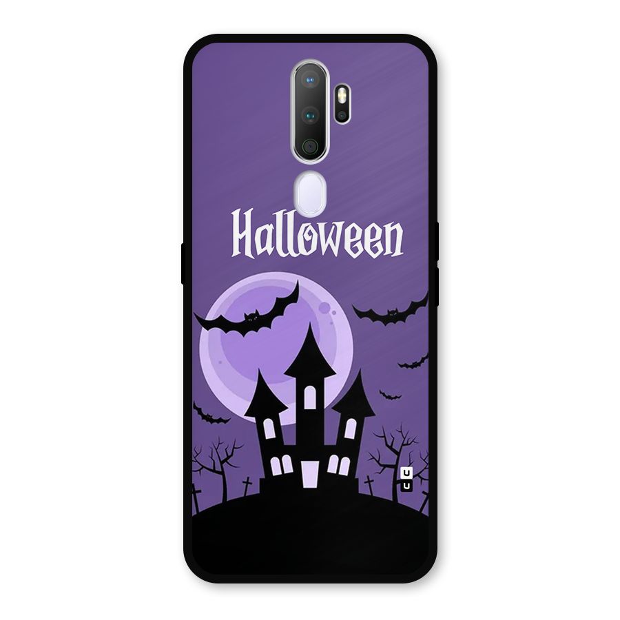 Fun Halloween Metal Back Case for Oppo A5 (2020)