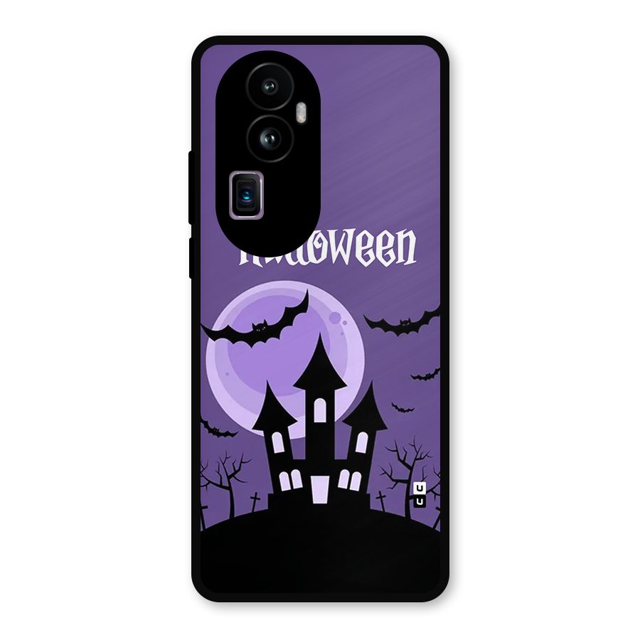 Fun Halloween Metal Back Case for Oppo Reno10 Pro Plus