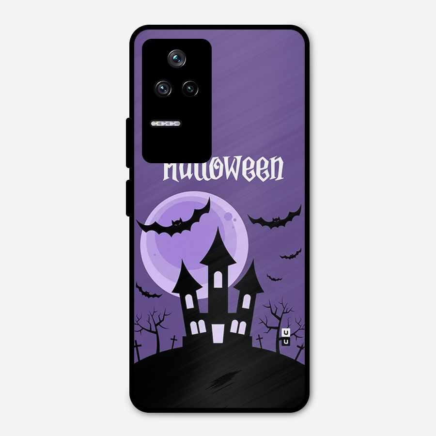Fun Halloween Metal Back Case for Poco F4 5G