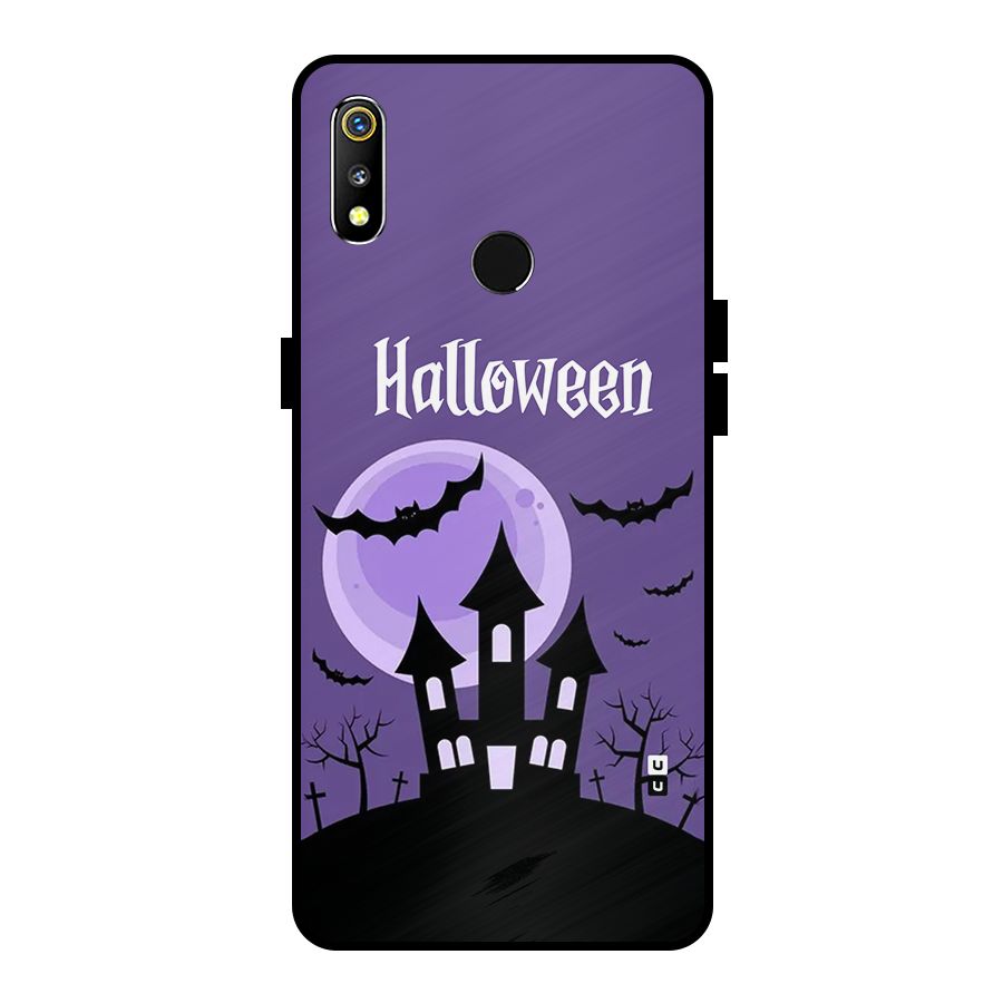 Fun Halloween Metal Back Case for Realme 3i