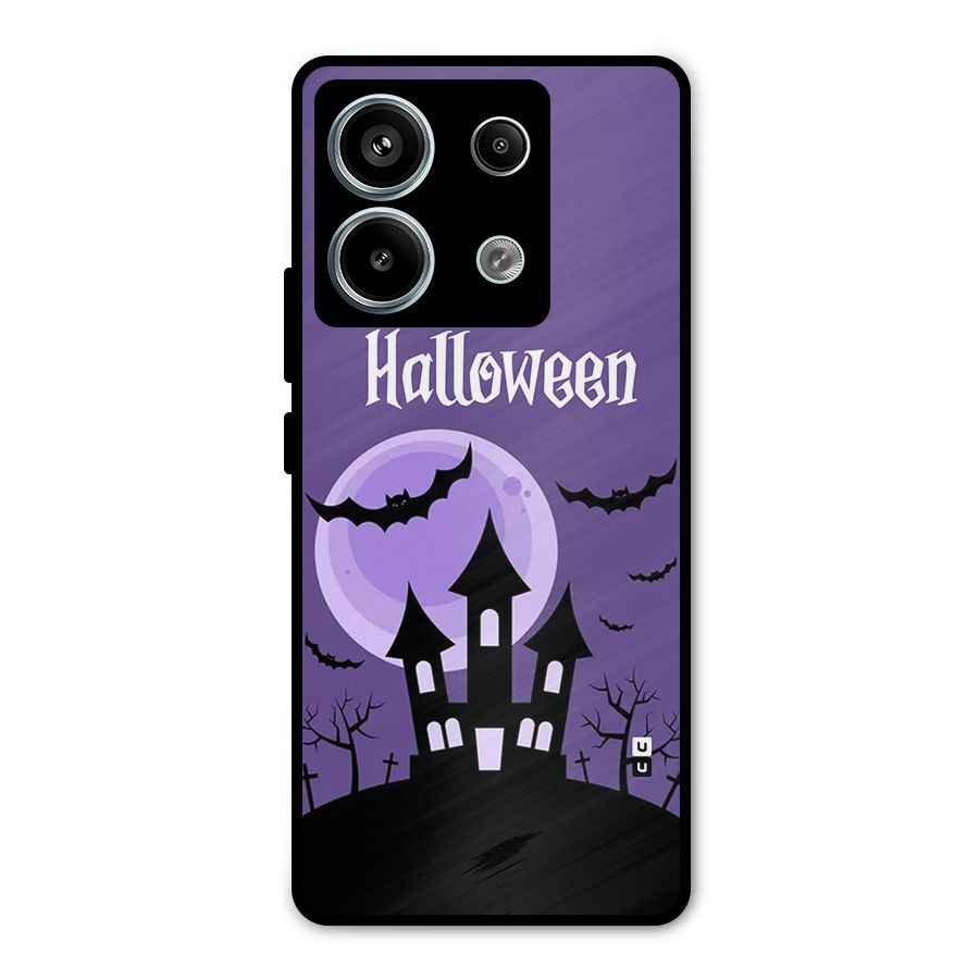 Fun Halloween Metal Back Case for Redmi Note 13 Pro 5G