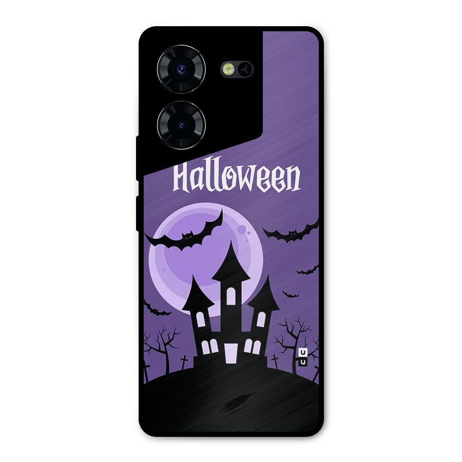 Fun Halloween Metal Back Case for Tecno Pova 5 Pro 5G