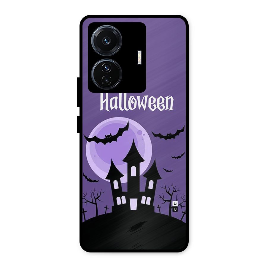Fun Halloween Metal Back Case for Vivo T1 Pro