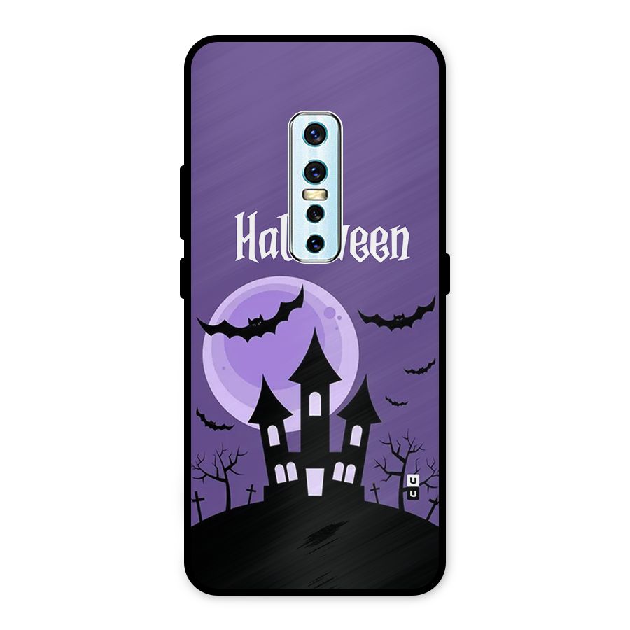 Fun Halloween Metal Back Case for Vivo V17 Pro