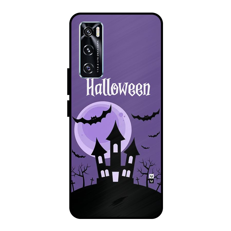 Fun Halloween Metal Back Case for Vivo V20 SE