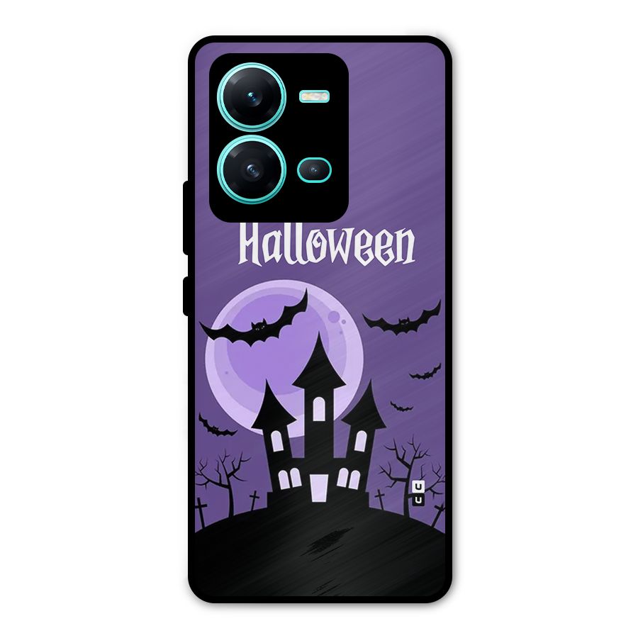 Fun Halloween Metal Back Case for Vivo V25