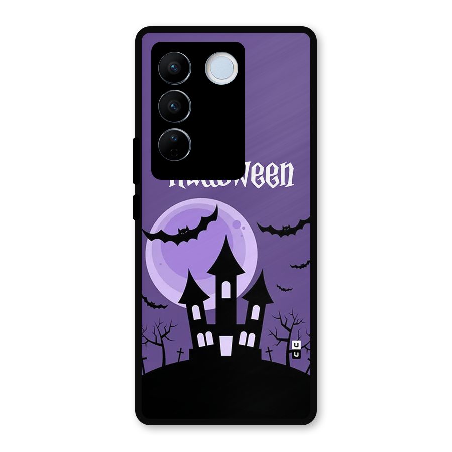 Fun Halloween Metal Back Case for Vivo V27