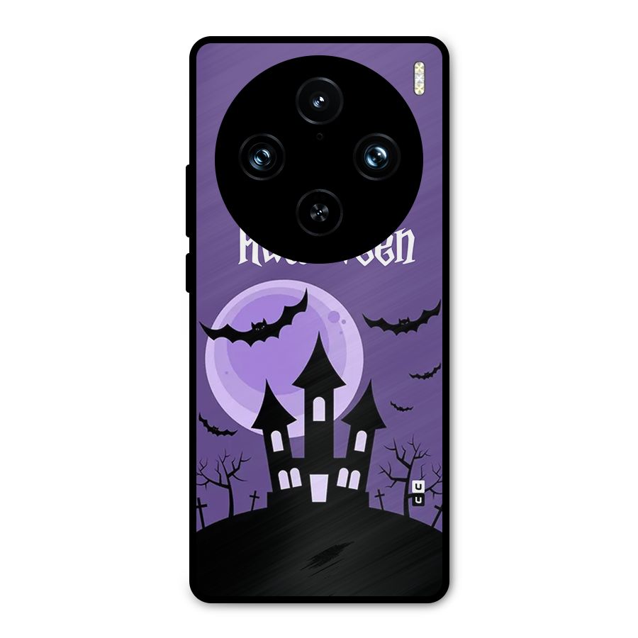 Fun Halloween Metal Back Case for Vivo X100 Pro