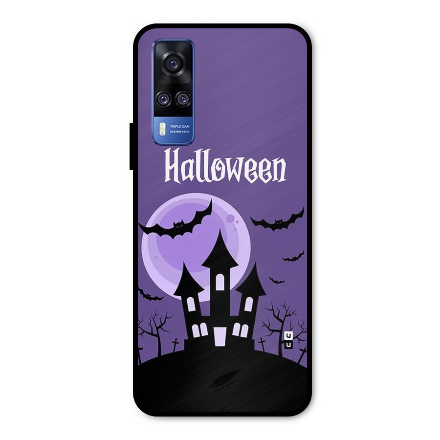 Fun Halloween Metal Back Case for Vivo Y31