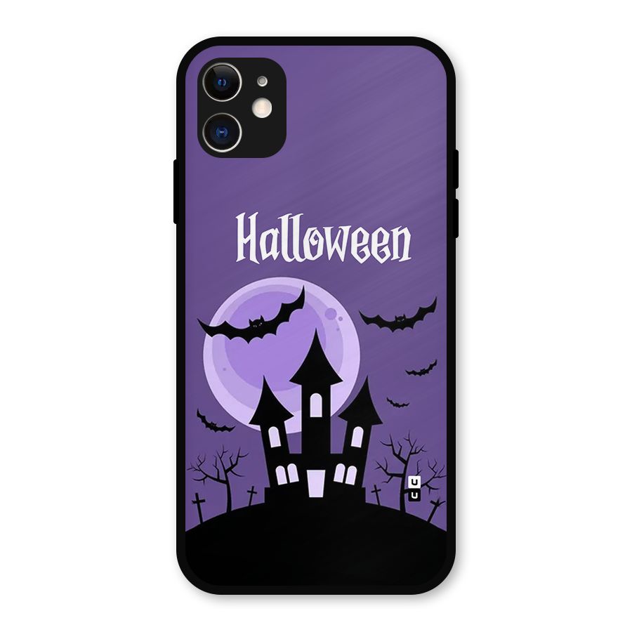 Fun Halloween Metal Back Case for iPhone 11
