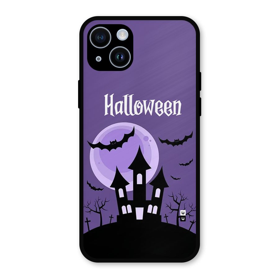 Fun Halloween Metal Back Case for iPhone 14