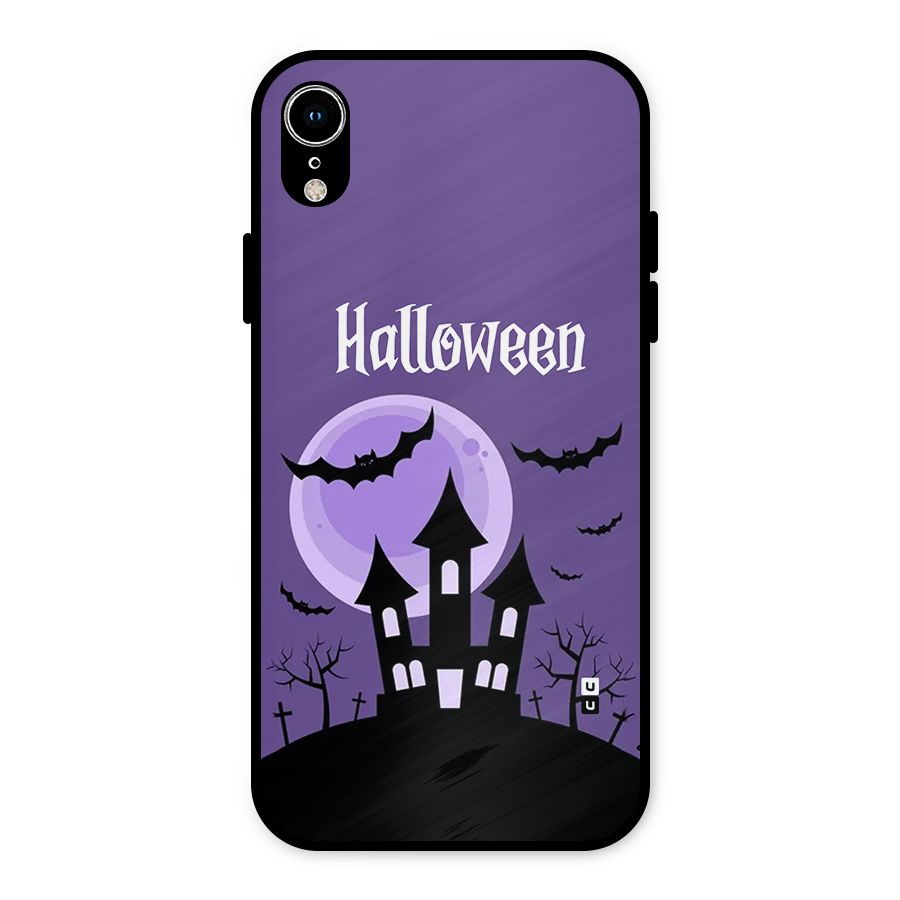 Fun Halloween Metal Back Case for iPhone XR