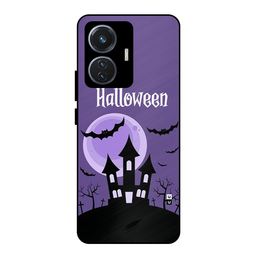Fun Halloween Metal Back Case for iQOO Z6 44W
