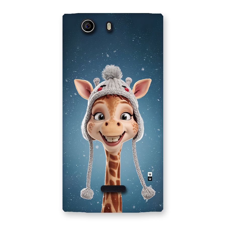 Funny Giraffe Back Case for Canvas Nitro 2 E311
