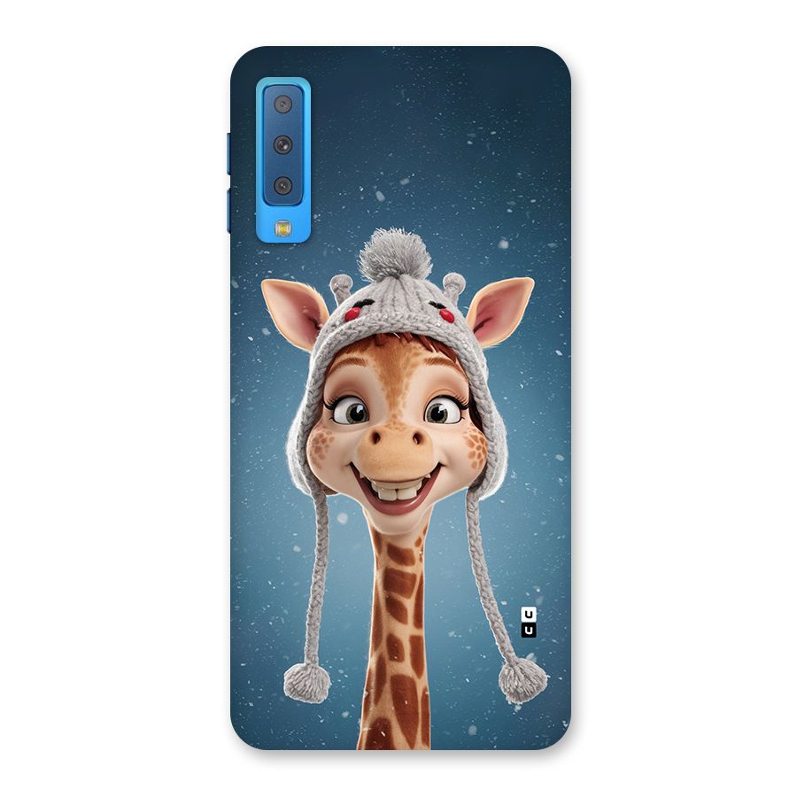 Funny Giraffe Back Case for Galaxy A7 (2018)