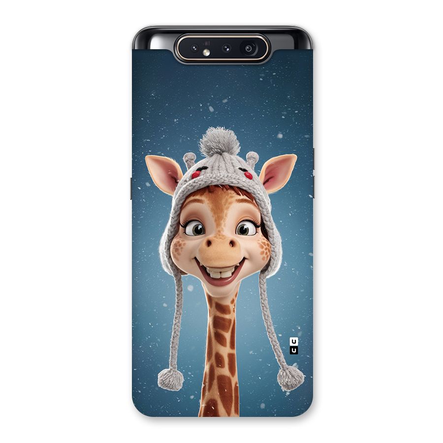 Funny Giraffe Back Case for Galaxy A80