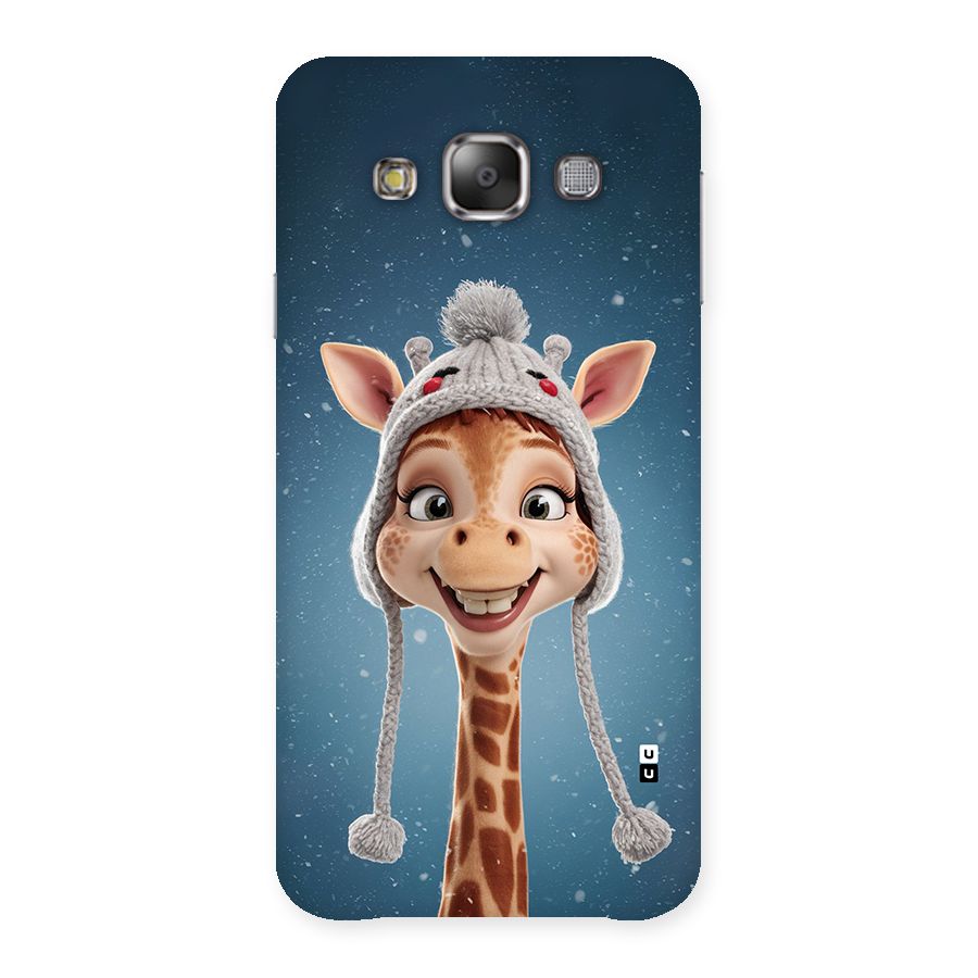 Funny Giraffe Back Case for Galaxy E7