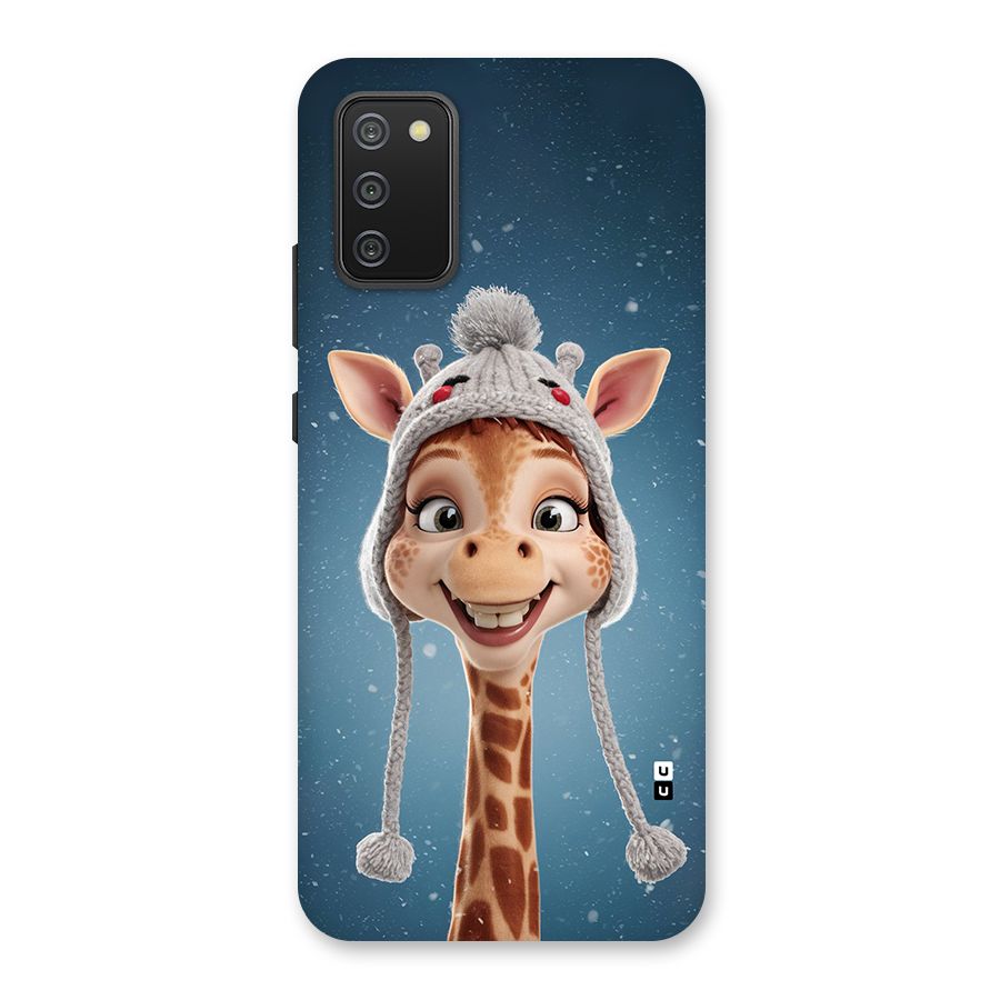 Funny Giraffe Back Case for Galaxy F02s
