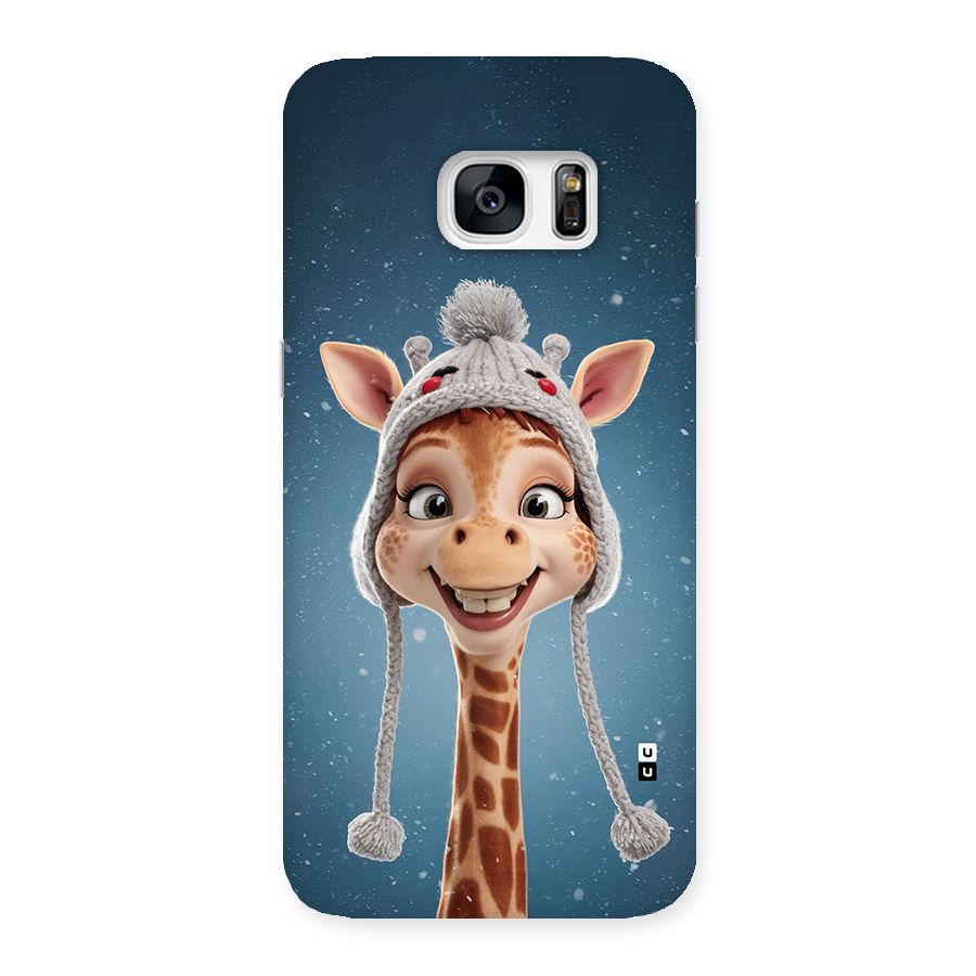 Funny Giraffe Back Case for Galaxy S7 Edge
