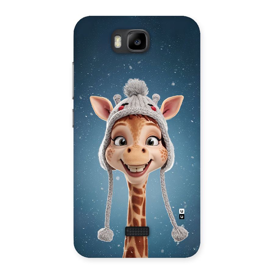 Funny Giraffe Back Case for Honor Bee