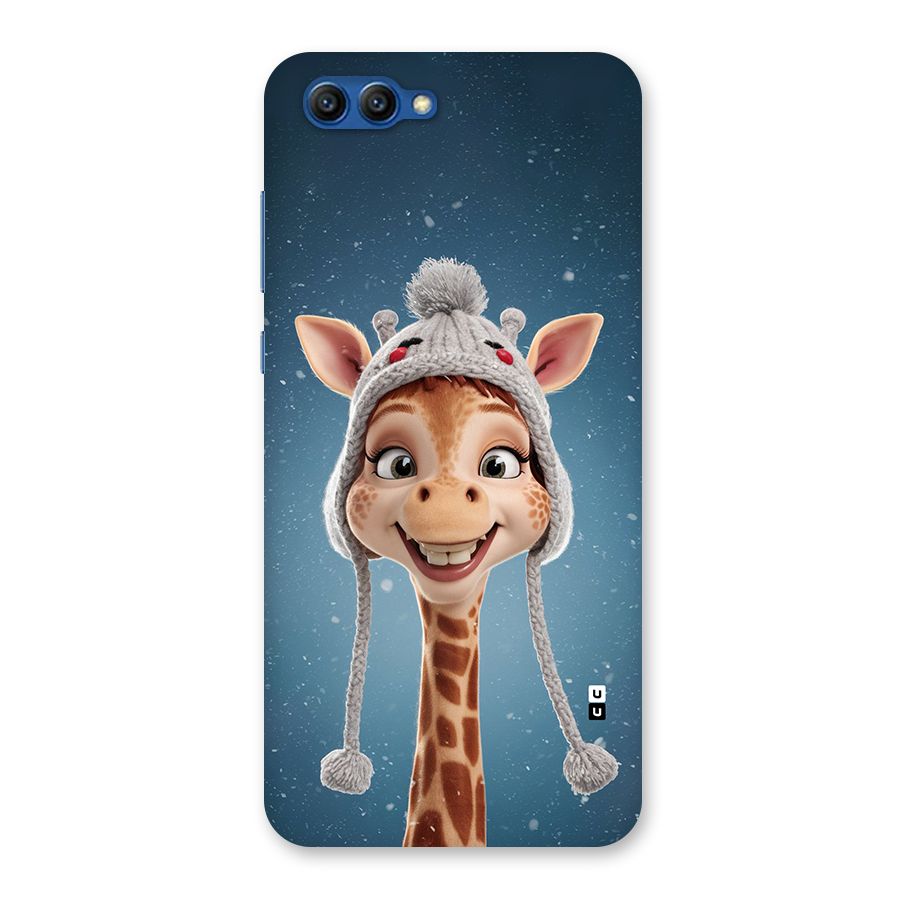 Funny Giraffe Back Case for Honor View 10