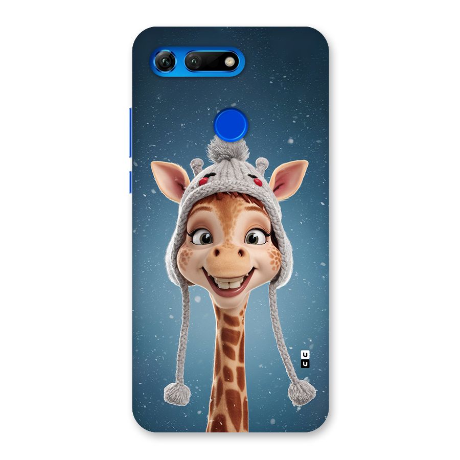 Funny Giraffe Back Case for Honor View 20